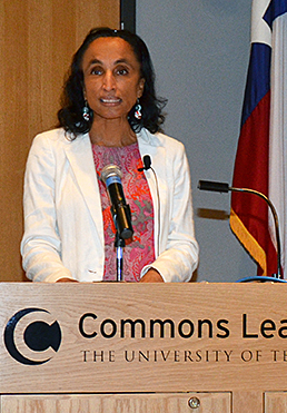 Alison Leland addressing Mickey Leland Internship Conference attendees.