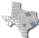 Texas map icon