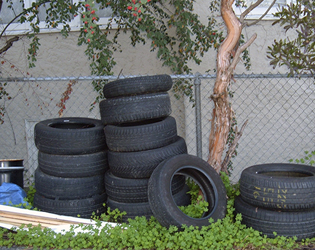 In the Golden Crescent region, partners worked together to recycle and dispose of 52 tons of scrap and used tires.