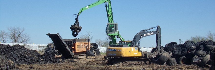 The TCEQ worked with the new owner of the Applewhite Road property, and transporters, processors, and end users, to dispose of abandoned tires.