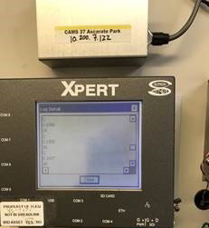 The Xpert is a data logger that is used to transmit data and take measurements.