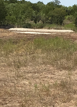 Stormwater control materials installed at the Gatesville Scrap Tire site now help to control runoff and erosion.