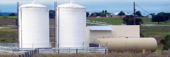 North side view of Lake Valley Water plant