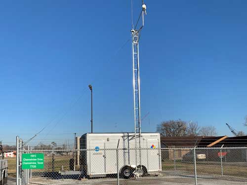 Channelview drive water tower site picture