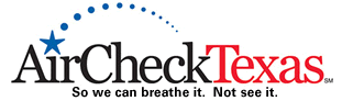 Logo for the the AirCheckTexas Vehicle Emissions Inspection Program