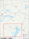 Rusk-Panola Nonattainment Area Map