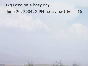 Big Bend Hazy Day Photo