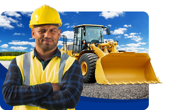 Man With Dozer Man With Dozer