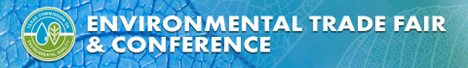 A blue banner with the TCEQ logo and Environmental Trade Fair & Conference in white.