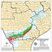 Eagle Ford Shale Play Map - Small