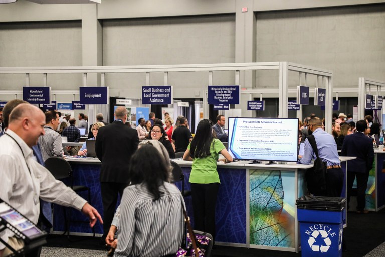 Trade Fair Employees and Attendees