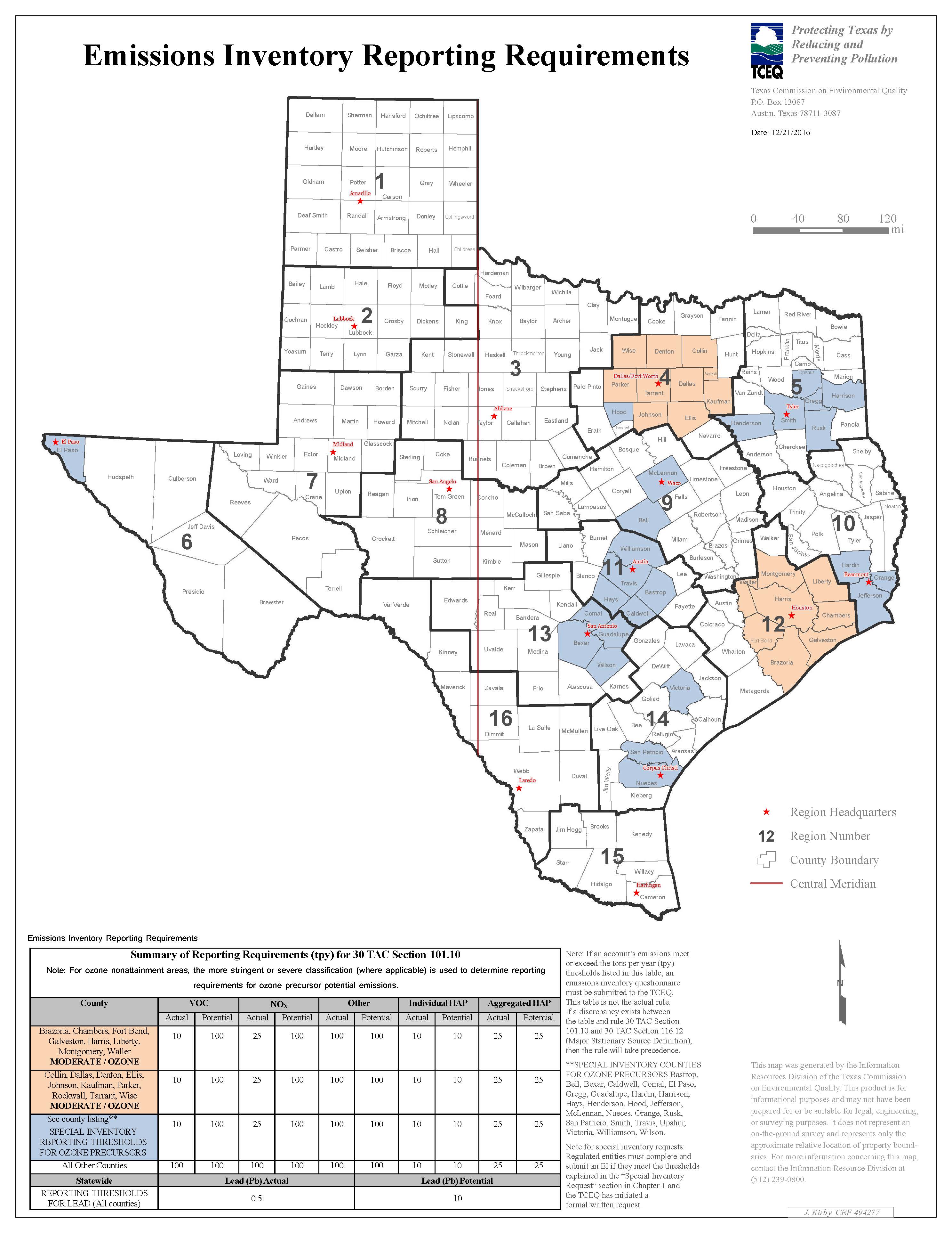 Eight-Hour Ozone Nonattainment Areas