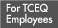 Icons: For TCEQ Employees Footer Icon