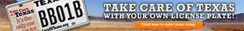 Icons: TCOT License Plate Sample Ad Icon