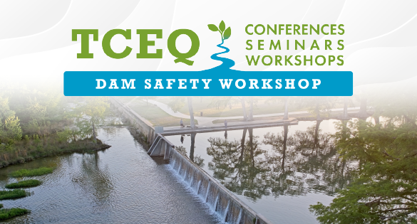 overhead view of a dam with a sunset sky