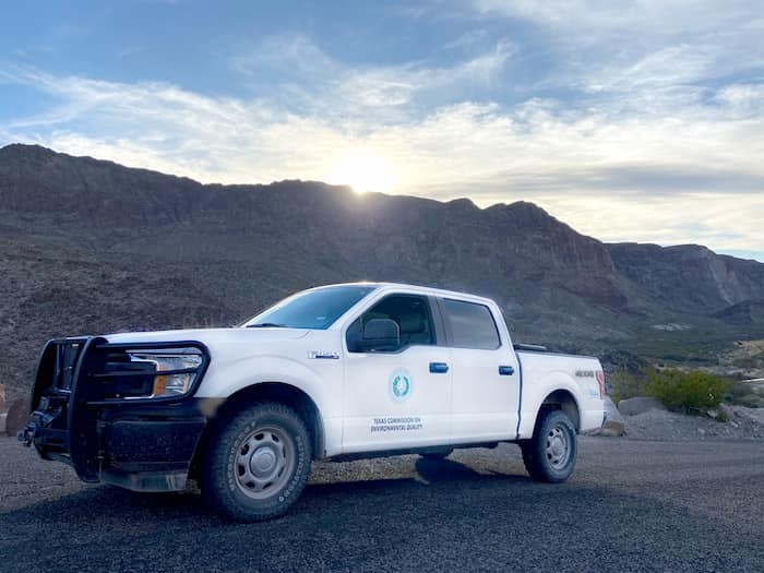 Truck at Sunrise