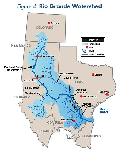 Figure 4. Rio Grande Watershed.