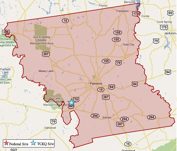 anderson county map