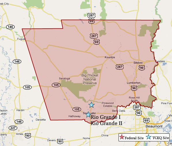 Hardin County Map Texas Commission on Environmental Quality www