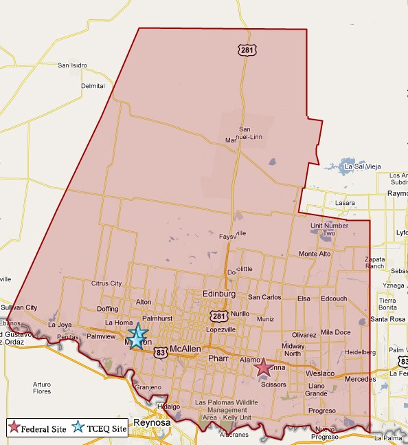 hidalgo county map