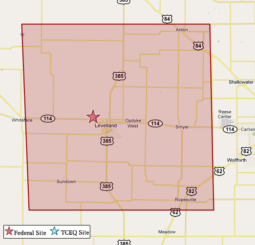 Hockley County Map