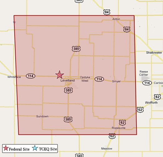 hockley county map