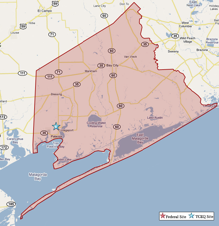 matagorda county map