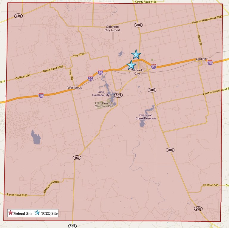 mitchell county map