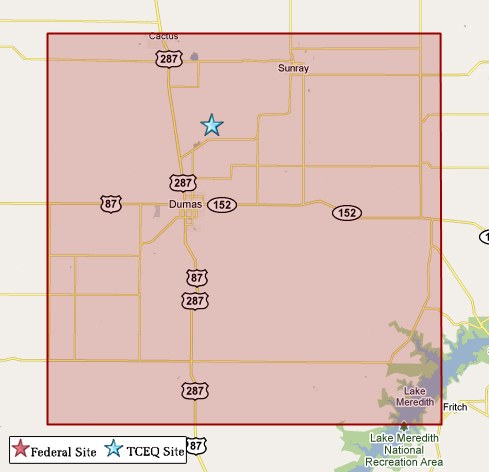 Moore County Map