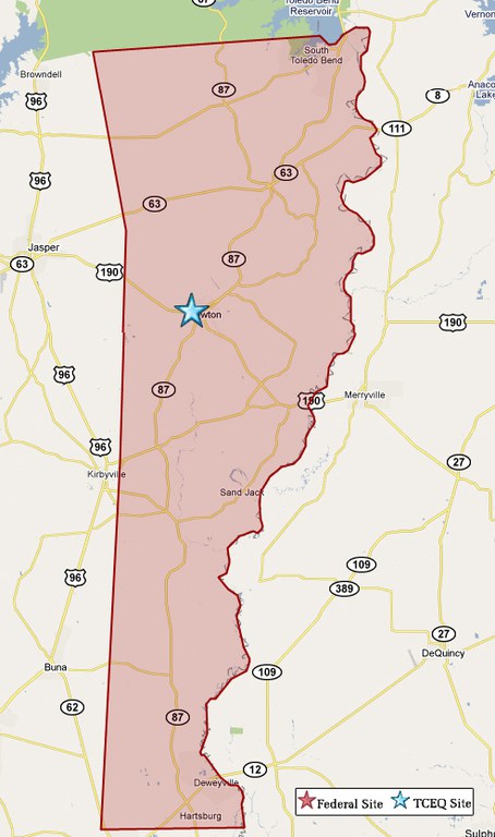 newton county map