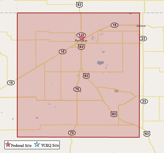 ochitree county map