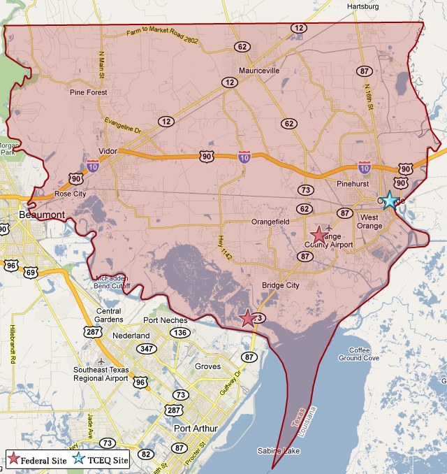 Orange county map