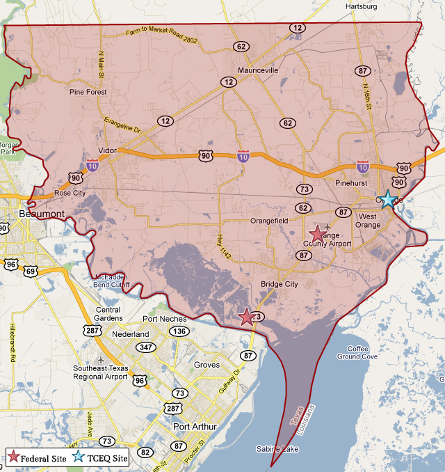 Orange county map