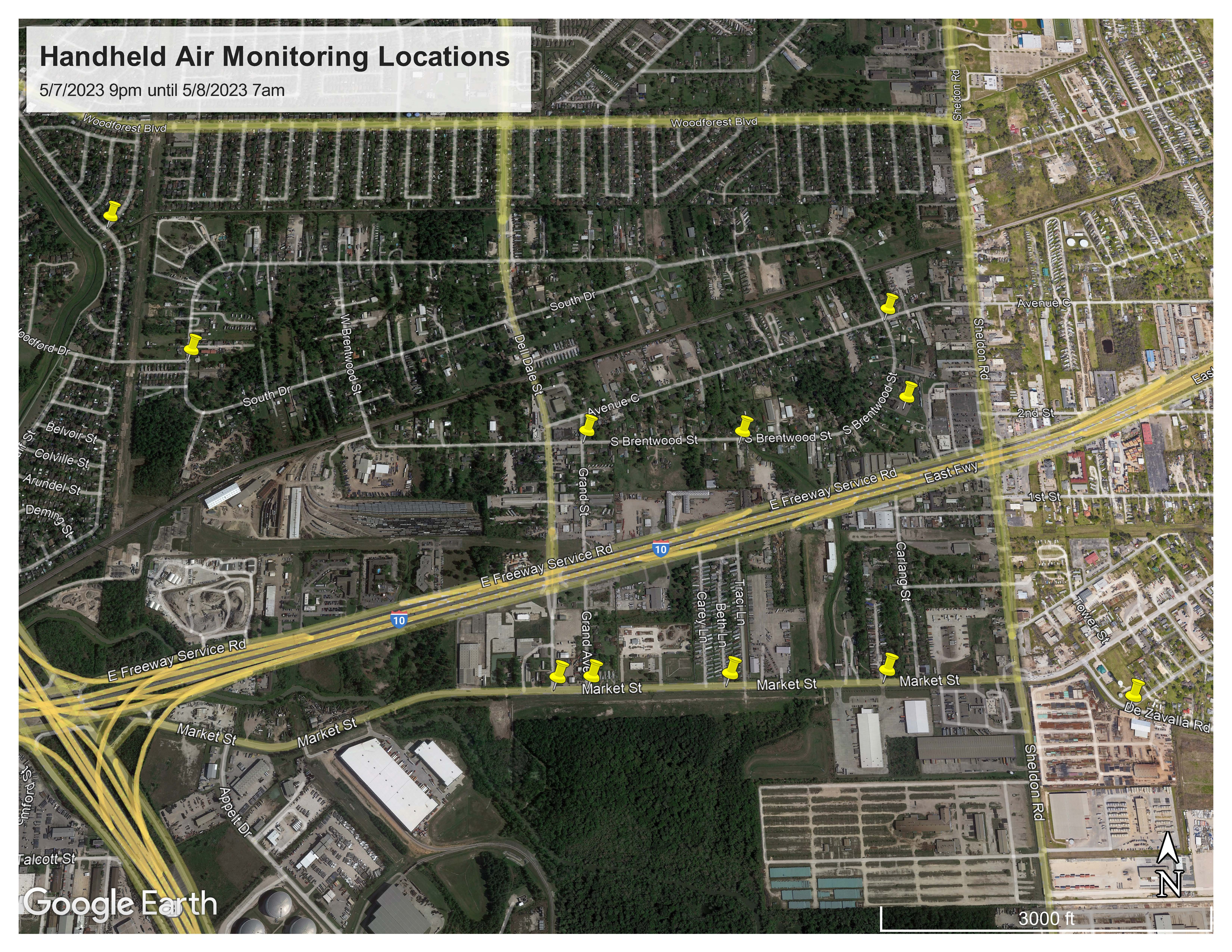 Handeld Air Monitoring Locations 5-7-2023 9pm to 5-8-2023 7am.jpg