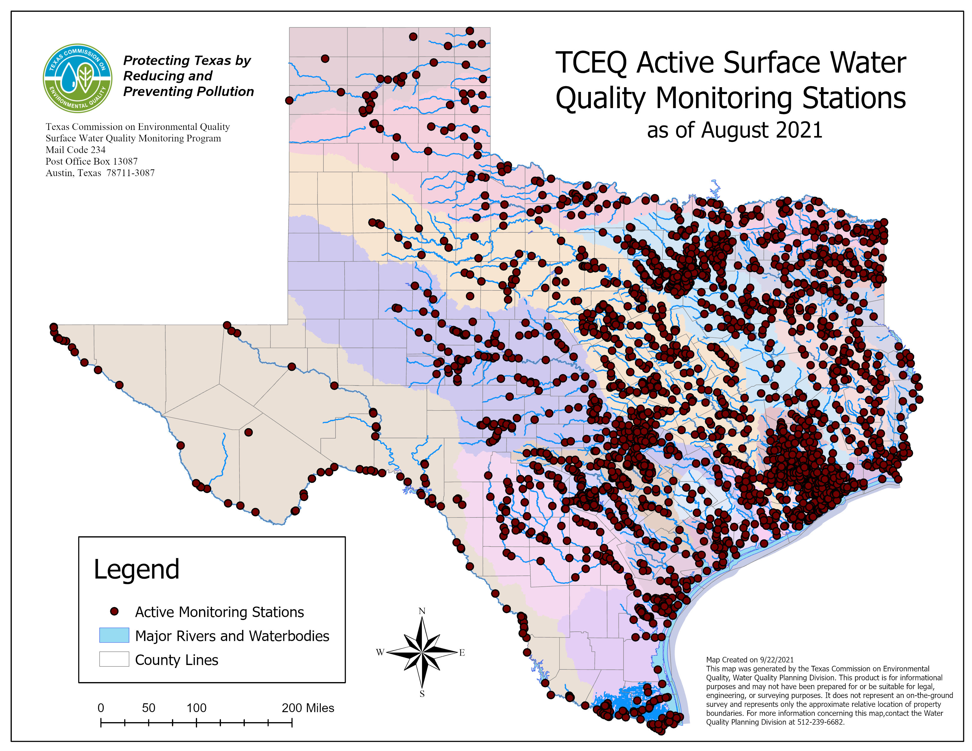 Routine Monitoring Sites