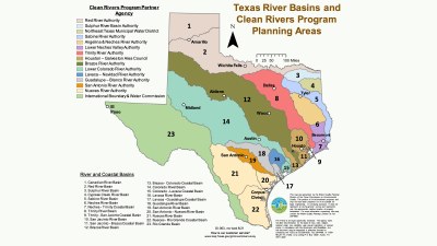 Clean Rivers Program Partners and Basins