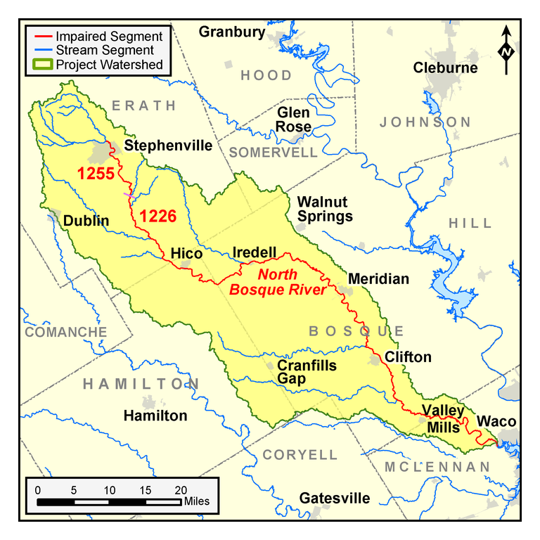 North Bosque River Map 06