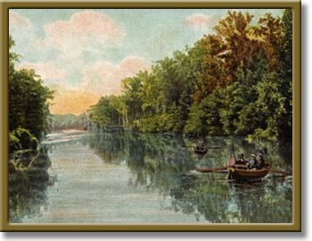 image of a historical Buffalo Bayou