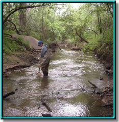 photo of monitoring in the Atascosa River