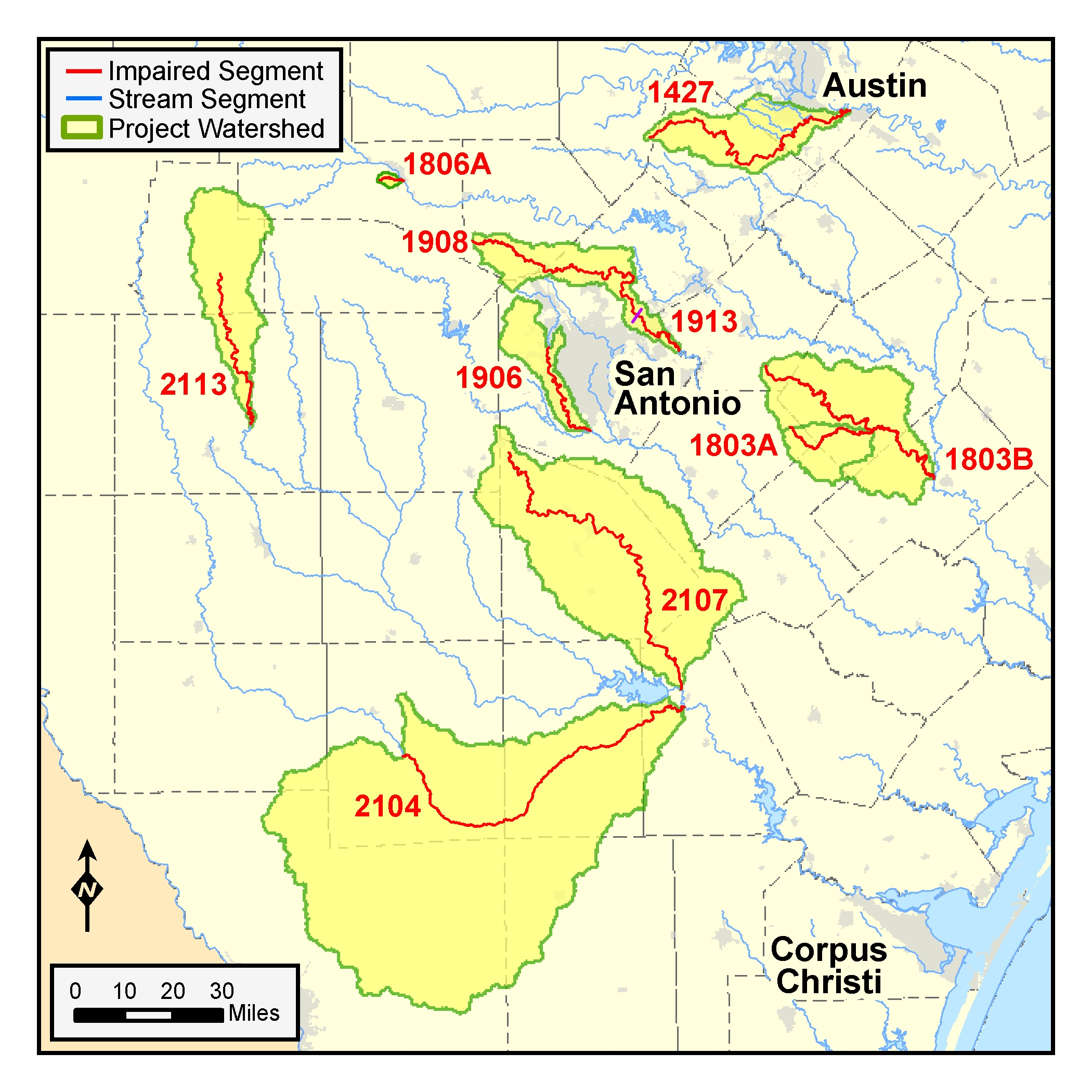 SCbacteria watershed map large