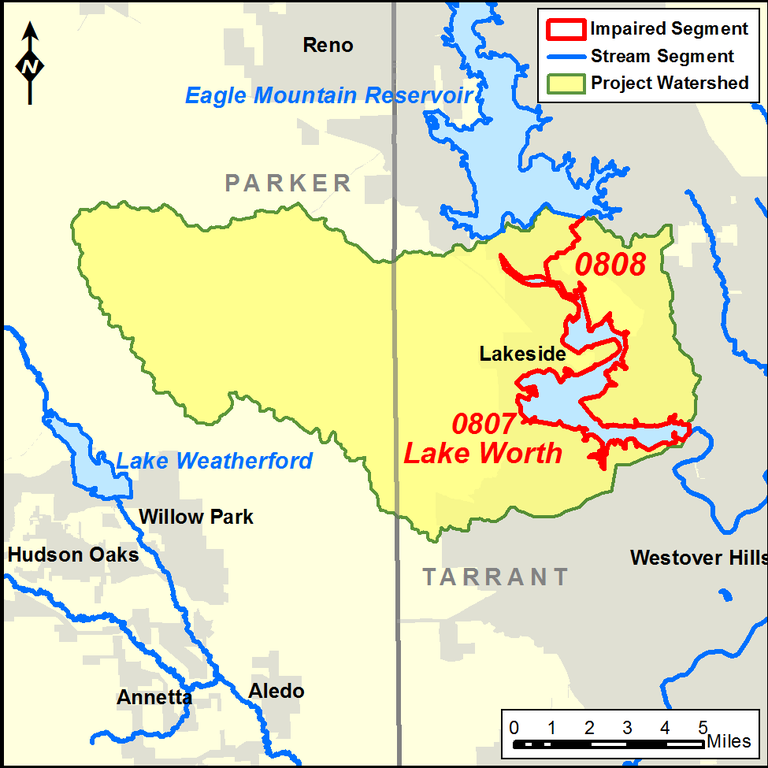 Lake Worth watershed map 63