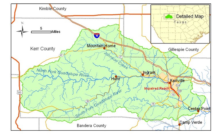 Guadalupe watershed map 65