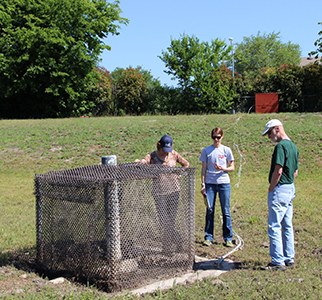 Copperhead detention basin outflow photo 69