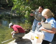LCRA training event for Gilleland Creek stakeholders