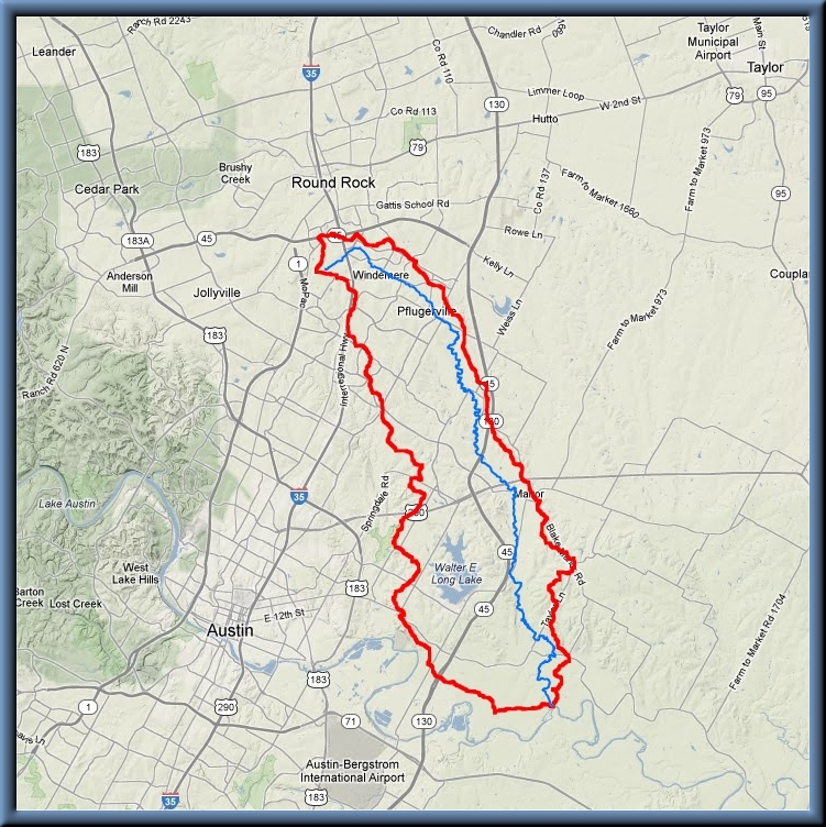 Gilleland Creek watershed photo 69