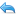 Back arrow blue curved left