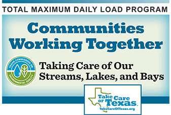 Communities Working Together: TCEQ TMDL Program Logo PNG