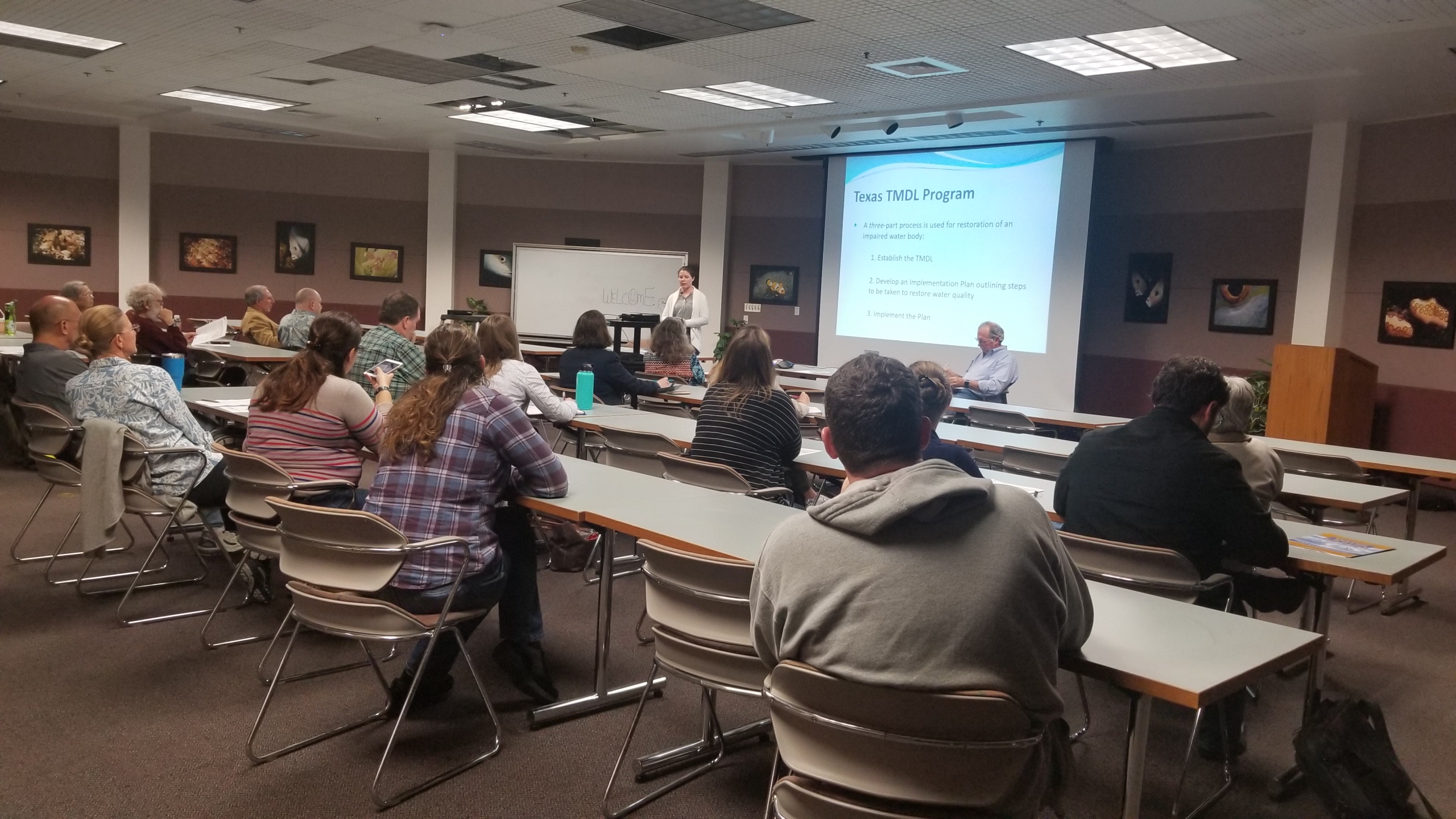 photo of stakeholders from the Arroyo Colorado Watershed Watershed Steering Committee