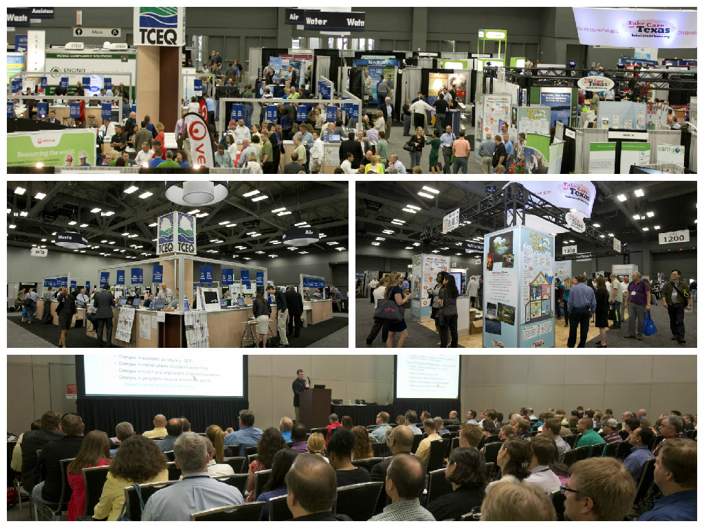 Trade Fair Photo Collage