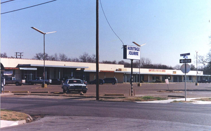 Strip Mall Before Redevelopment